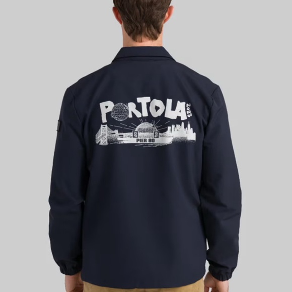 Men’s small Portola Festival Merch Coaches Jacket - Picture 3 of 3
